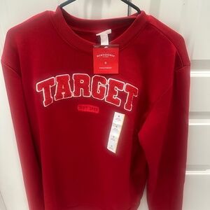 Target Sweatshirt - Wondershop Red (S)